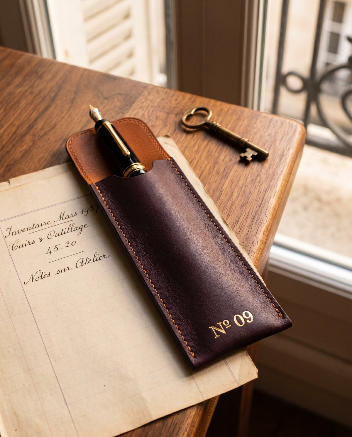 Étui à Stylo · Modello N° 09, Étui à Stylo · Modello N° 09 | Ladraft Paris